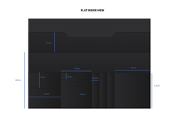 Preorder Women's Hard Briefcase With Rounded Edge