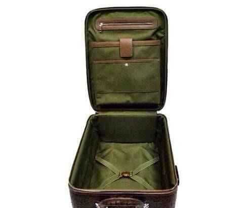 Genuine Crocodile Luxury Luggage / Roller Bag