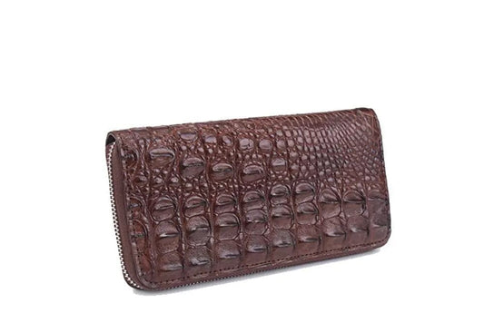 Genuine crocodile leather wallet