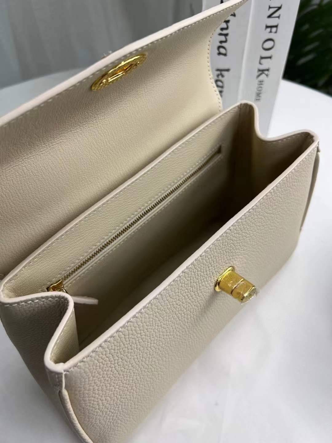 Womens Top Handle Bag Togo Leather / Shiny Wine Red Crocodile Skin Leather Gold Hardware