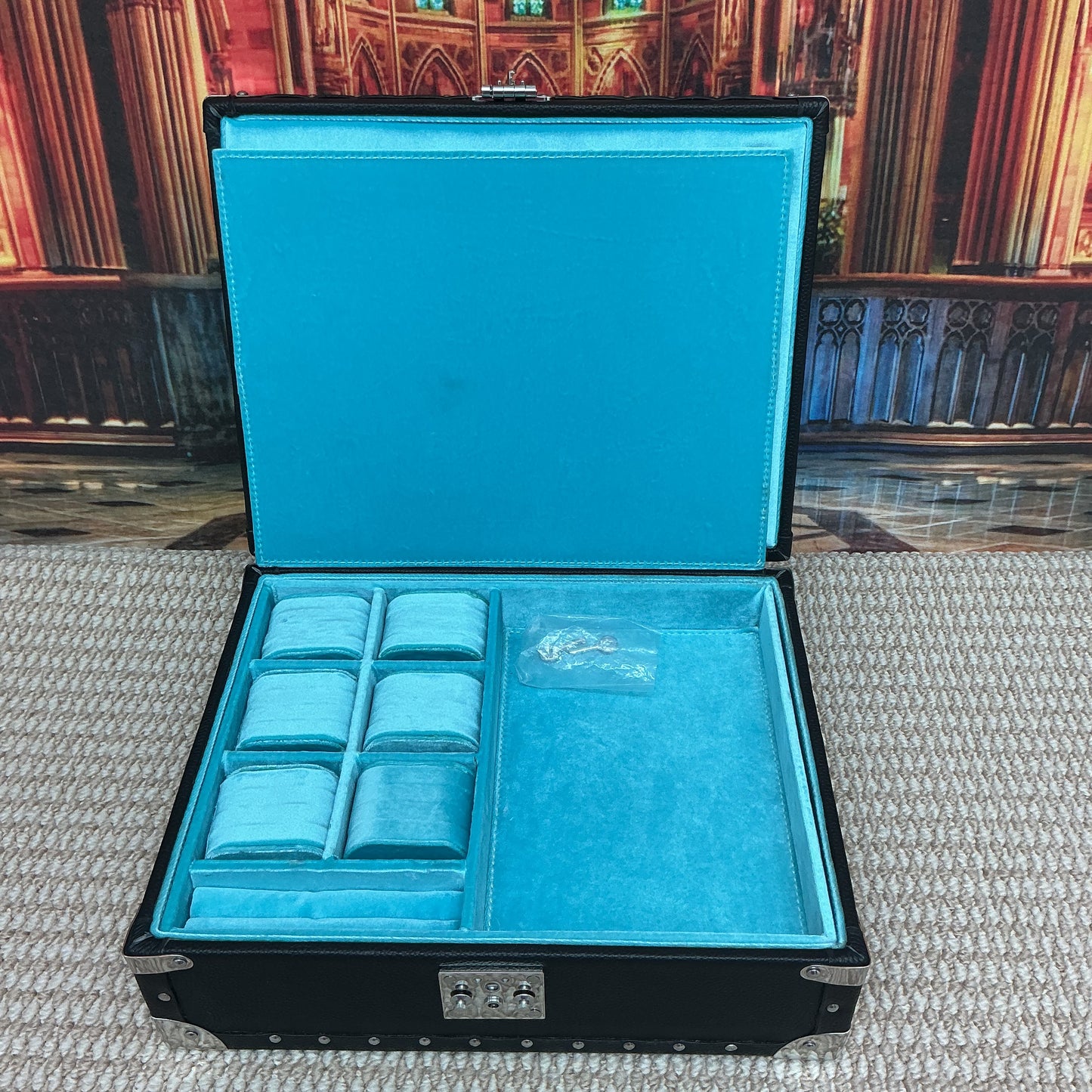 Leather Jewlry And Watch Box