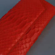 Women's Andy Python Leather Clutch