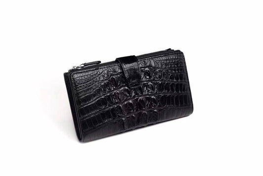 Men's Long Wallet Fashion Men's Purse Bifold Credit Card Holder Business Clutch Bag