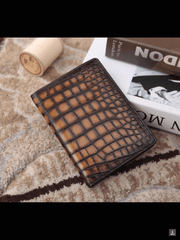 Preorder Mens Genuine Python Leather Laptop Briefcase With Passport Cover