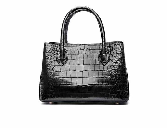 Preorder Women's Genuine Ostrich Leather Small Tote Shoulder Bag