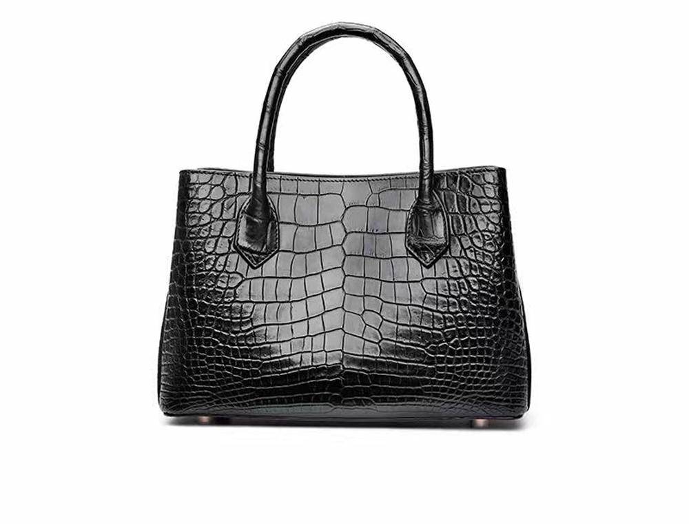 Preorder Women's Genuine Ostrich Leather Small Tote Shoulder Bag