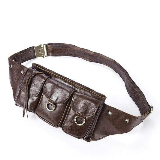 Rossie Viren Vintage Brown Waist Shoulder Bag