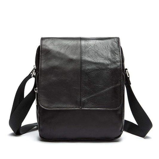 Rossie Viren Vintage Leather Mini Messenger Bag