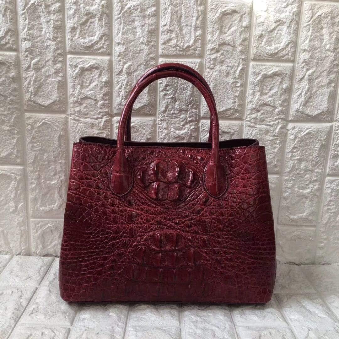 Women's Ostrich Leather Tote bags 35cm