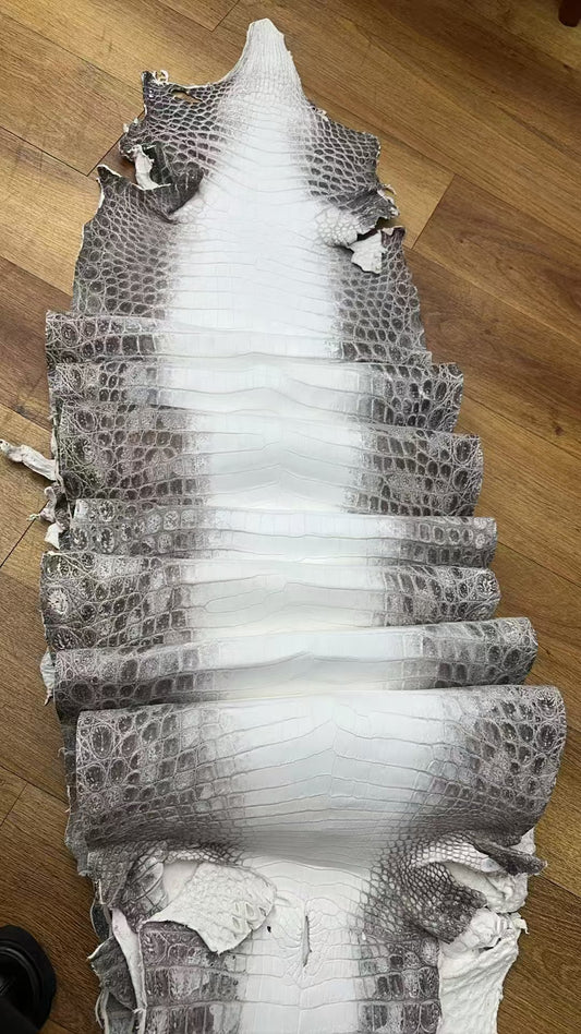 Preorder Genuine Crocodile Skin Leather Briefcase