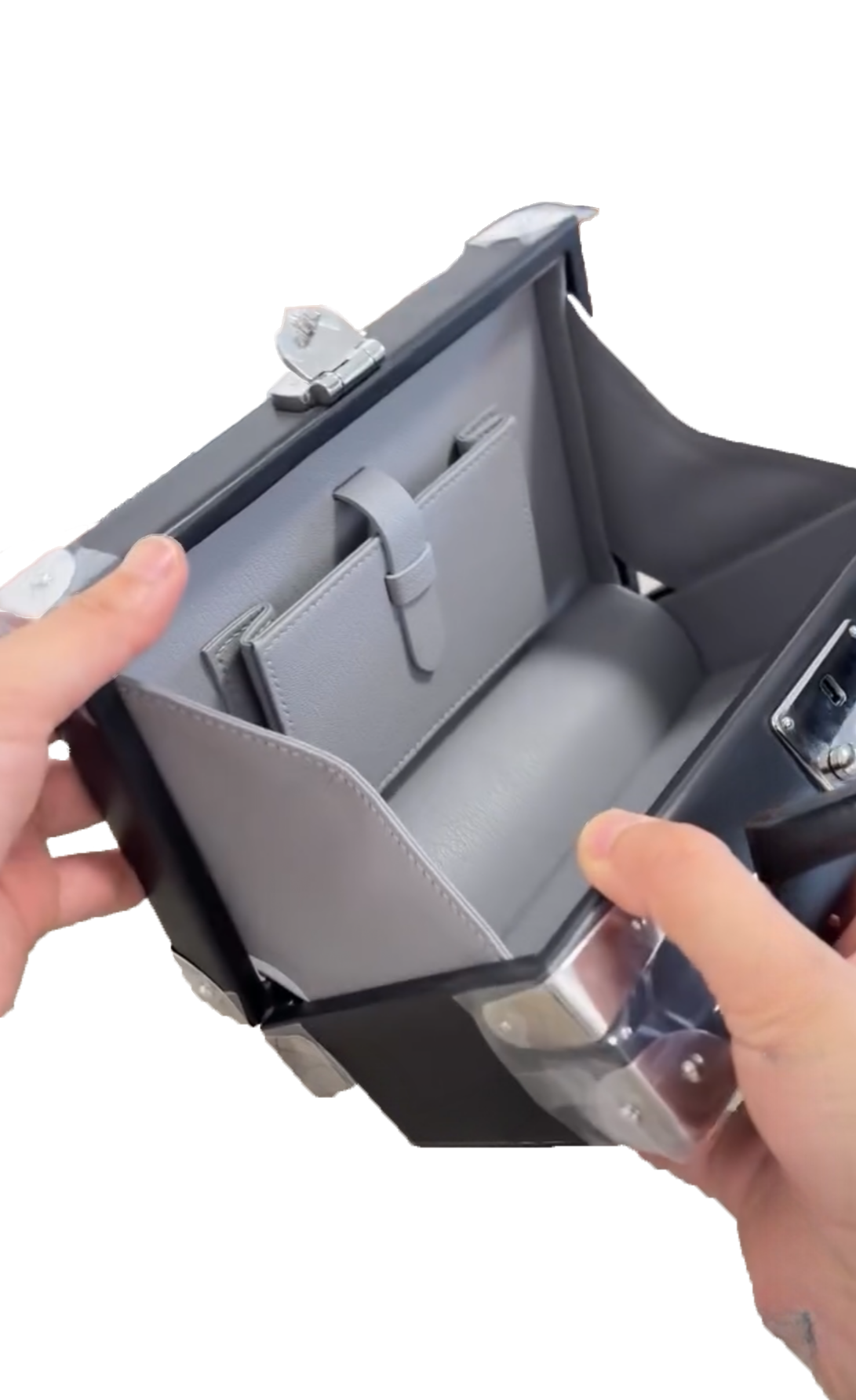 Preorder Crocodile Leather Trunk Bag