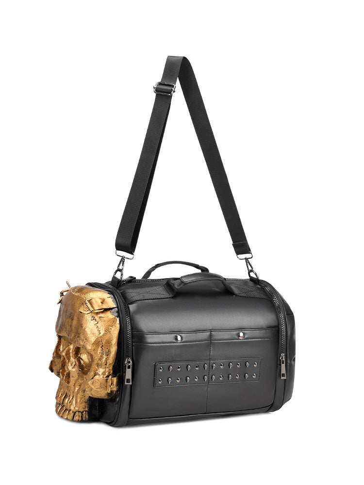 3D Shoulder Bag with Skull Design | Rossie Viren