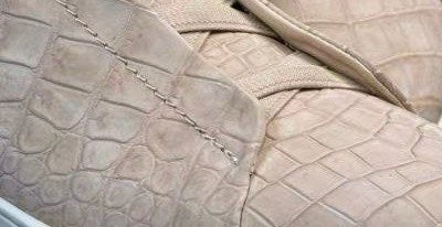 Preorder Nubuck Crocodile Leather Loafer Shoes