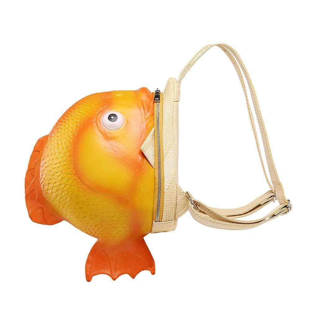 3D Mini Waterproof Goldfish Backpack