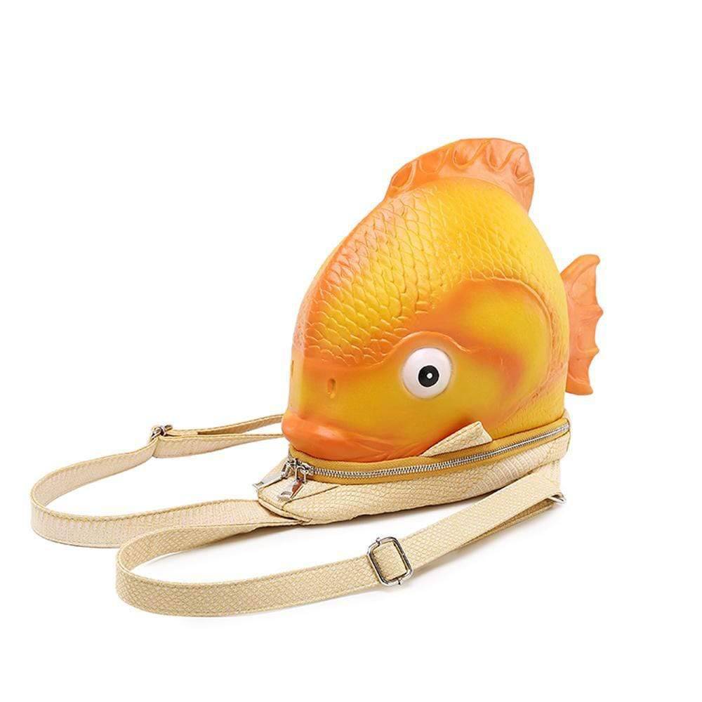 3D Mini Waterproof Goldfish Backpack