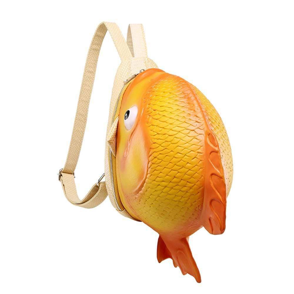 3D Mini Waterproof Goldfish Backpack