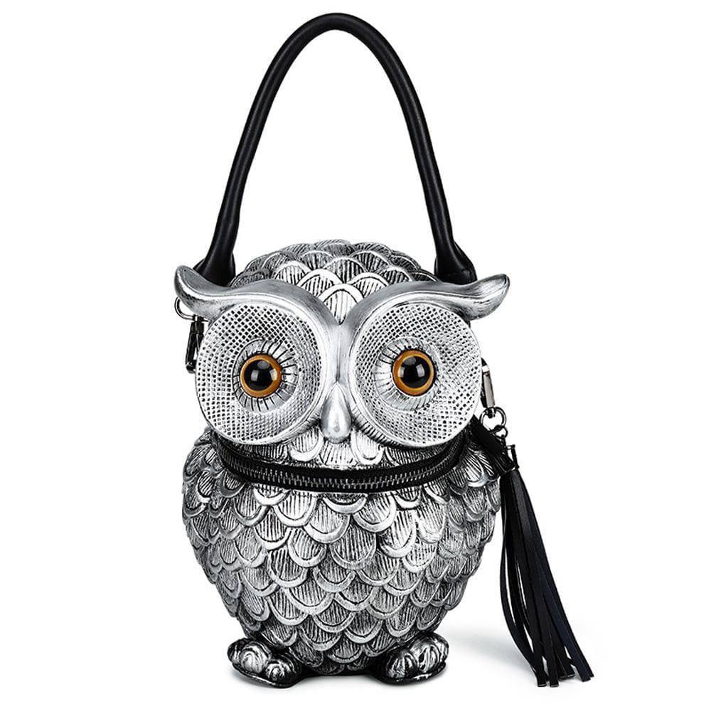 3D  Owl Handle Shoulder Messenger Cross body Backpack