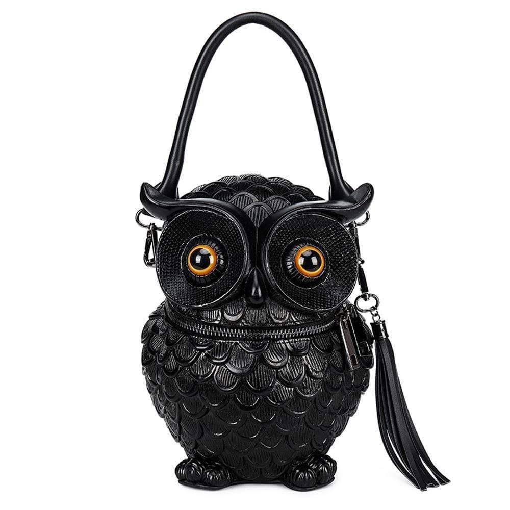 3D  Owl Handle Shoulder Messenger Cross body Backpack