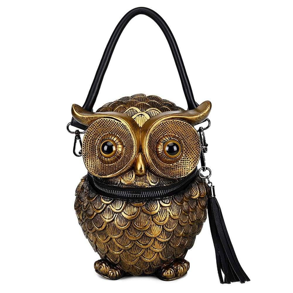 3D  Owl Handle Shoulder Messenger Cross body Backpack