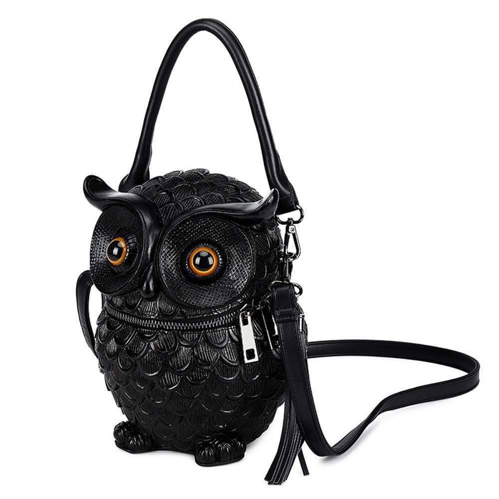 3D  Owl Handle Shoulder Messenger Cross body Backpack