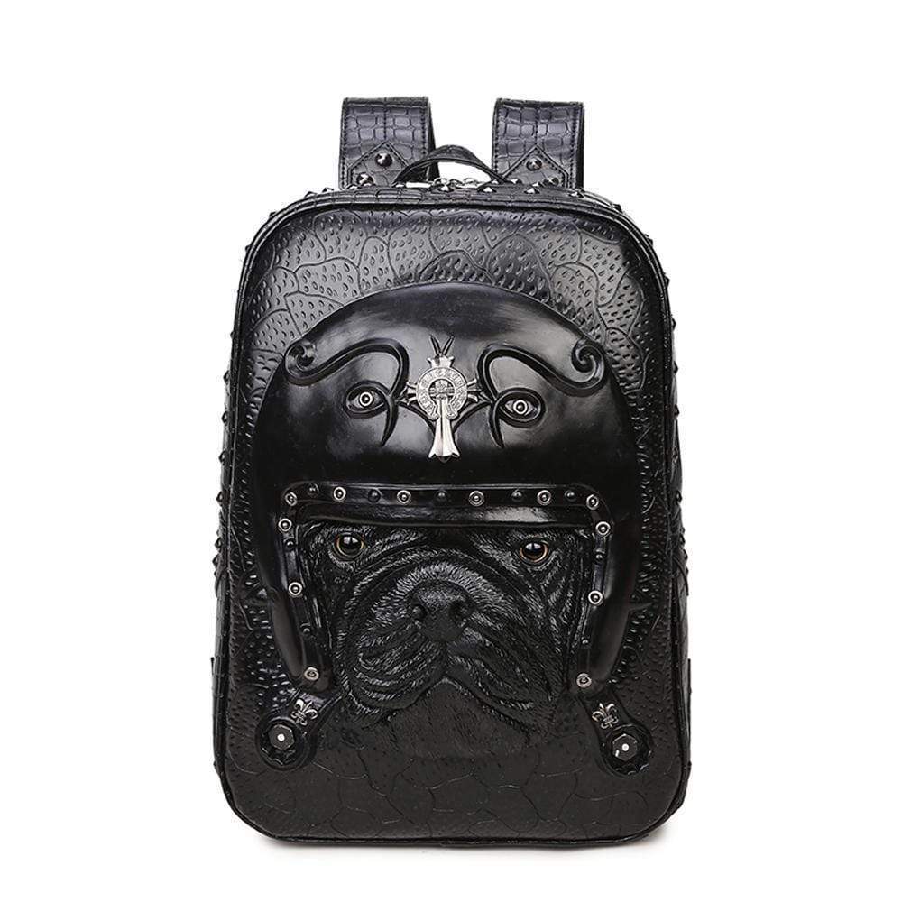 3D Backpack Unisex Creative Dog Fashion Pattern Trendy Backpacks Without Studs