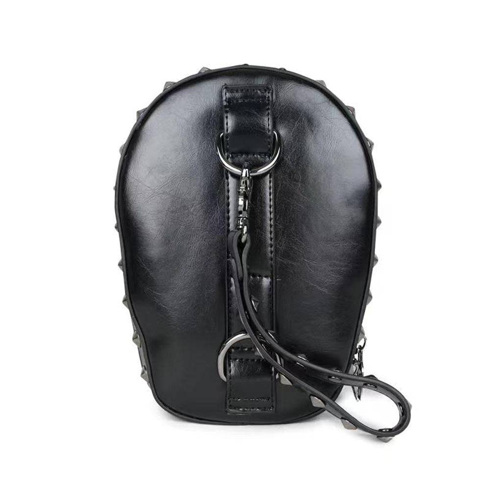 Zaino 3D unisex con teschio Kreepsville, borsa a tracolla da vita e petto