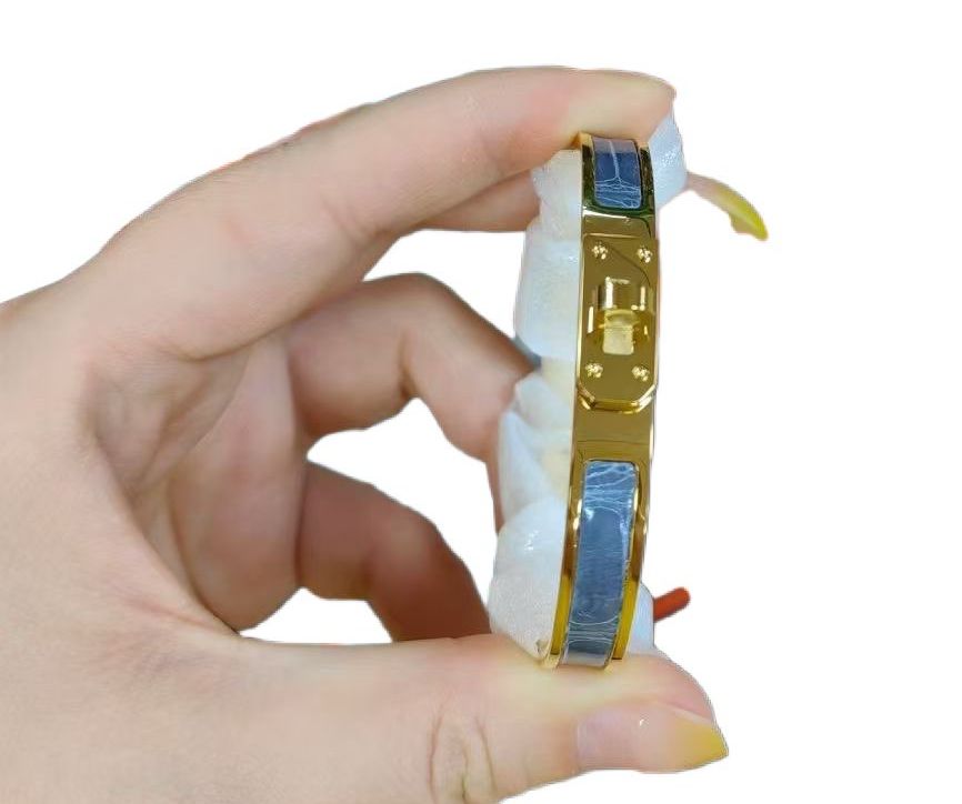 Genuine Crocodile Leather Bangle