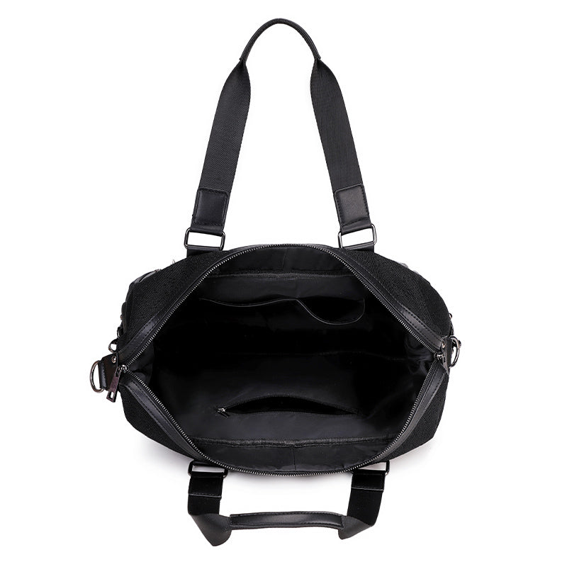 3D Tote Bag 3D PU Leather Large Studded Skull Travel Duffel Shoulder Bag