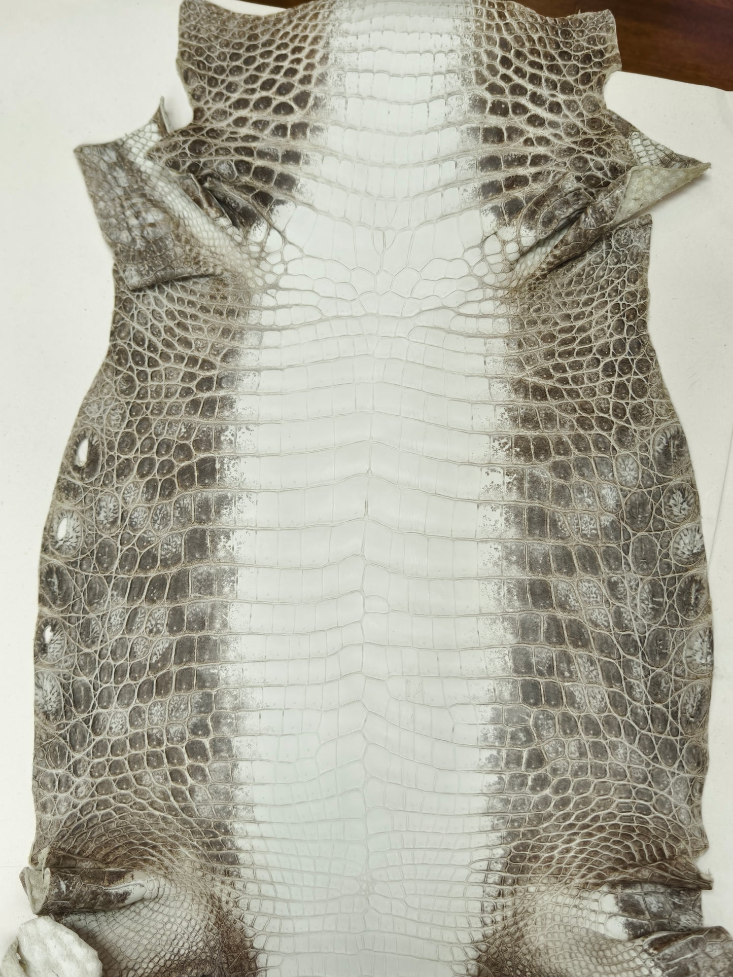 Prorder Genuine Crocodile Leather Wooden Watch Storage Case 8pcs/set