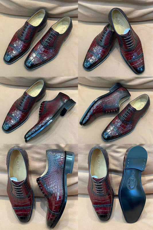 Clearance Shoes , Boots ,Outlet Crocodile Leather Shoes Broken Size Clearance