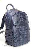 Crocodile Leather Backpack Bag