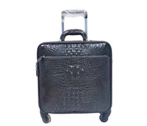 Genuine Crocodile  Luxury Luggage / Roller Bag