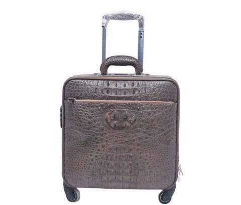 Genuine Crocodile  Luxury Luggage / Roller Bag