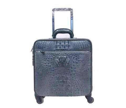 Genuine Crocodile  Luxury Luggage / Roller Bag