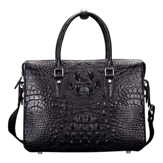 Genuine Crocodile Leather Briefcase