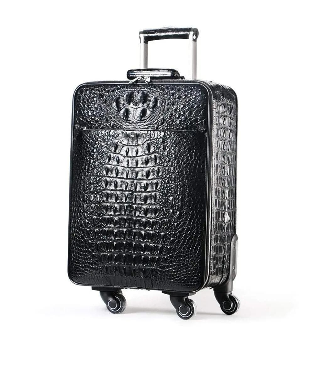 Genuine crocodile Skin Carry-On Luggage - Bags and Baggage