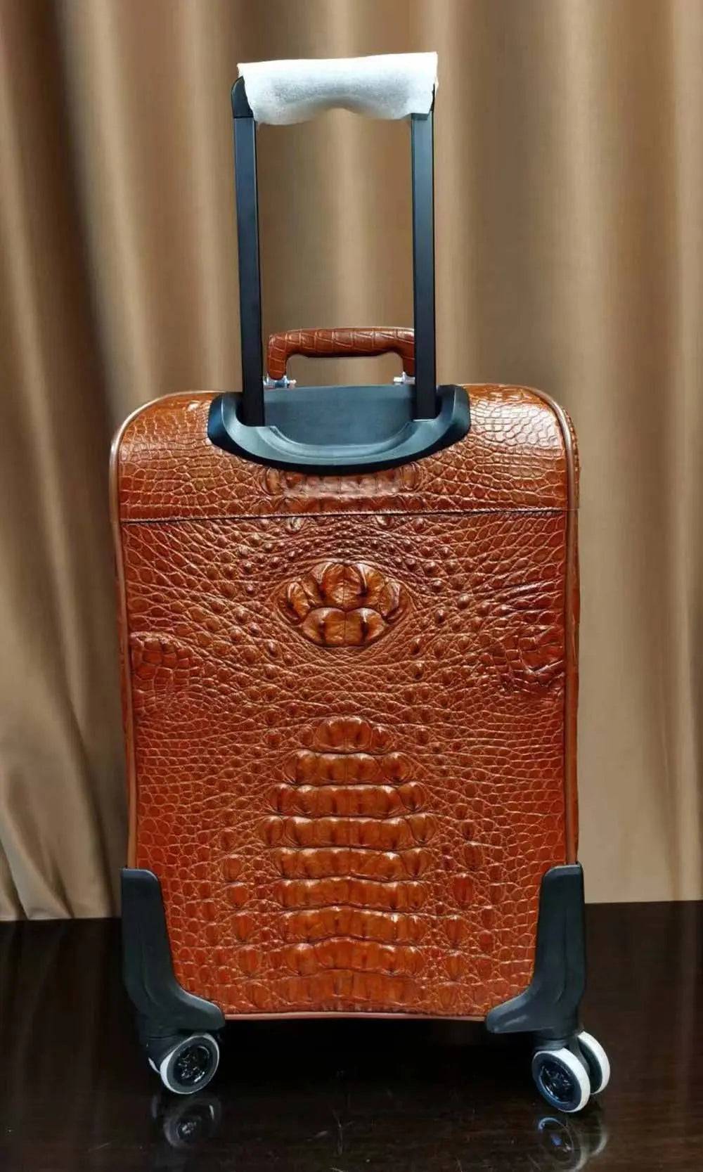 Genuine crocodile Skin Carry-On Luggage - Bags and Baggage