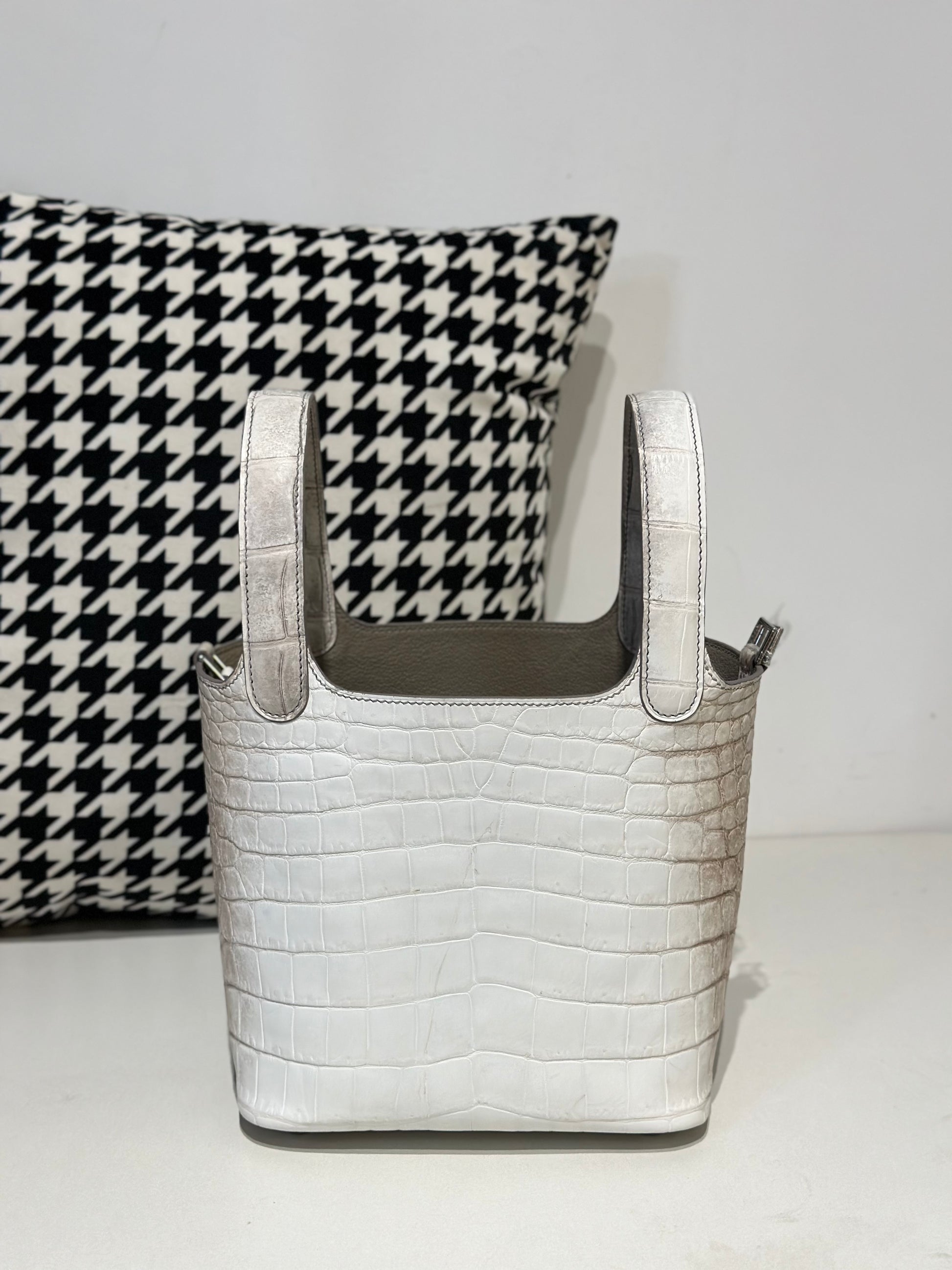 Women's Genuine Crocodile Skin Leather Small Cross Body Bag Himalayan