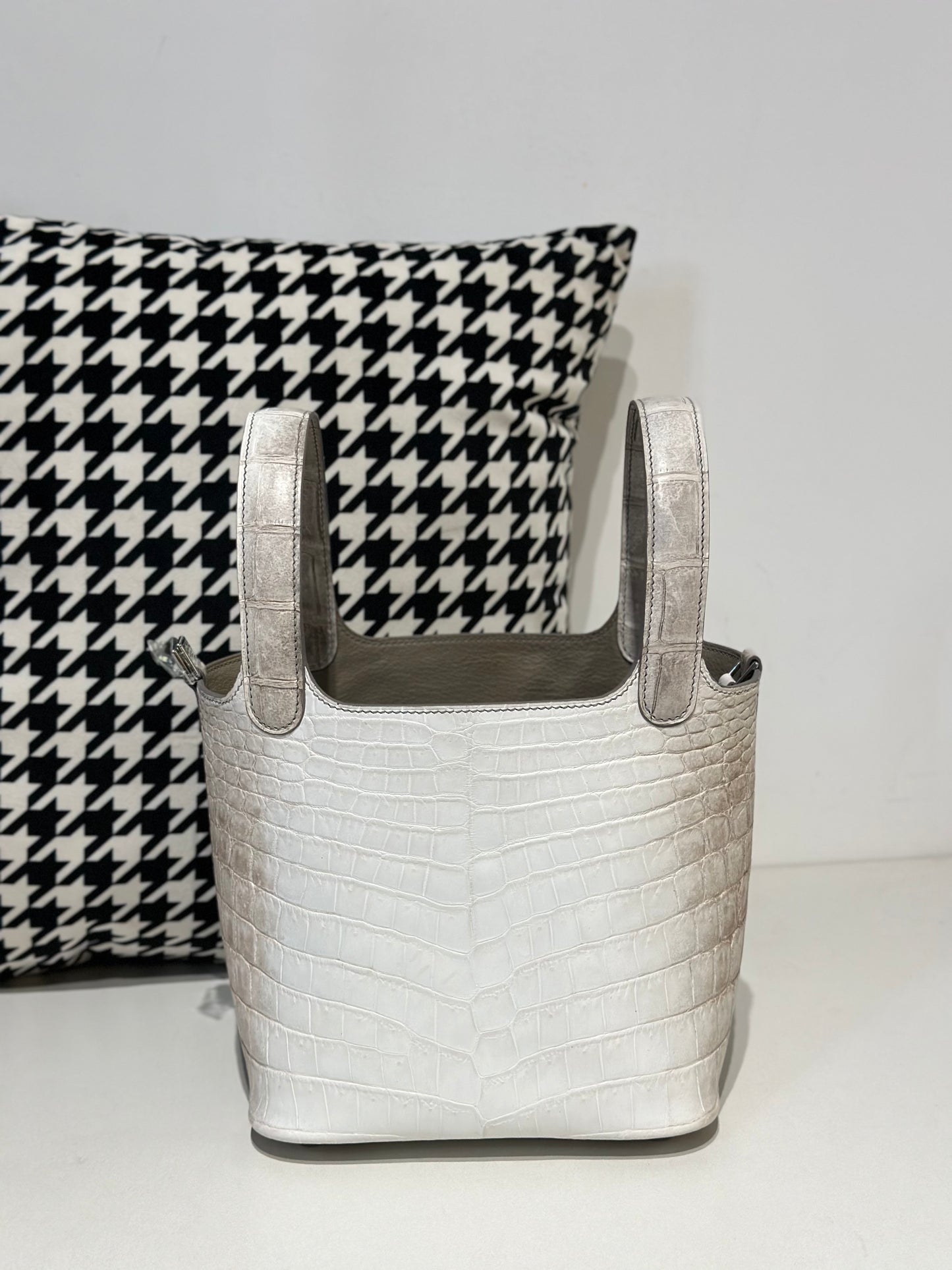 Women's Genuine Crocodile Skin Leather Small Cross Body Bag Himalayan