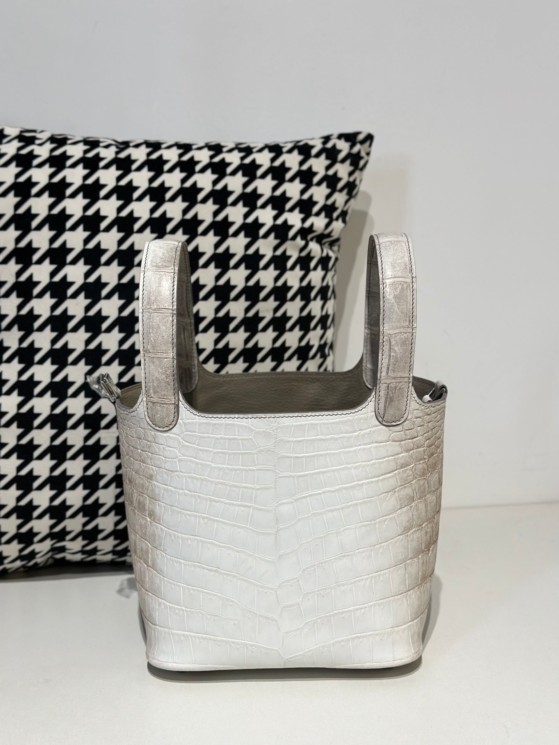 Women's Genuine Crocodile Skin Leather Small Cross Body Bag Himalayan