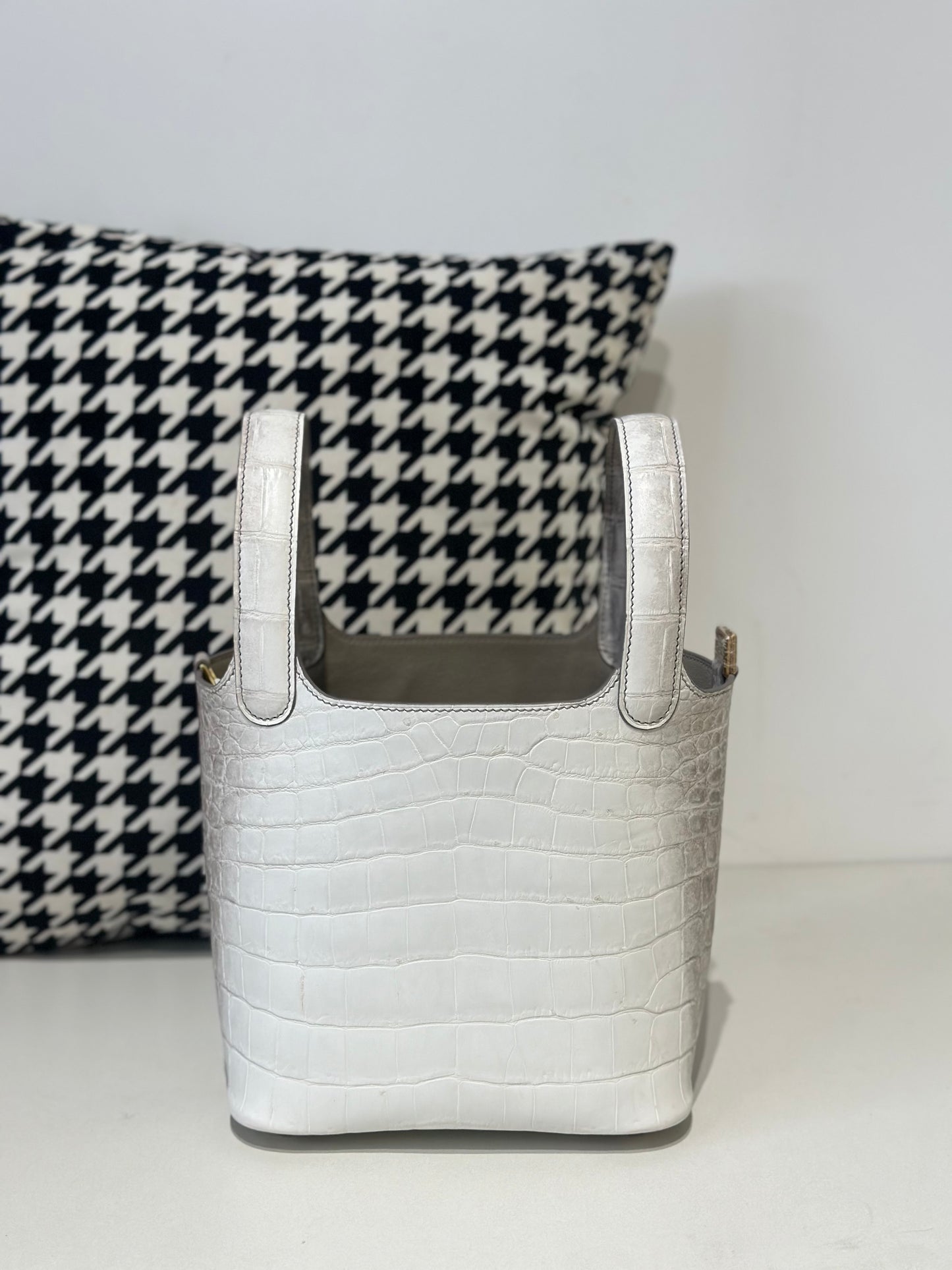 Women's Genuine Crocodile Skin Leather Small Cross Body Bag Himalayan