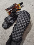 Crocodile Sandals ,Crocodile Leather Non-slip Sandals