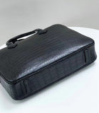 Genuine Crocodile Skin Leather Briefcase 3158