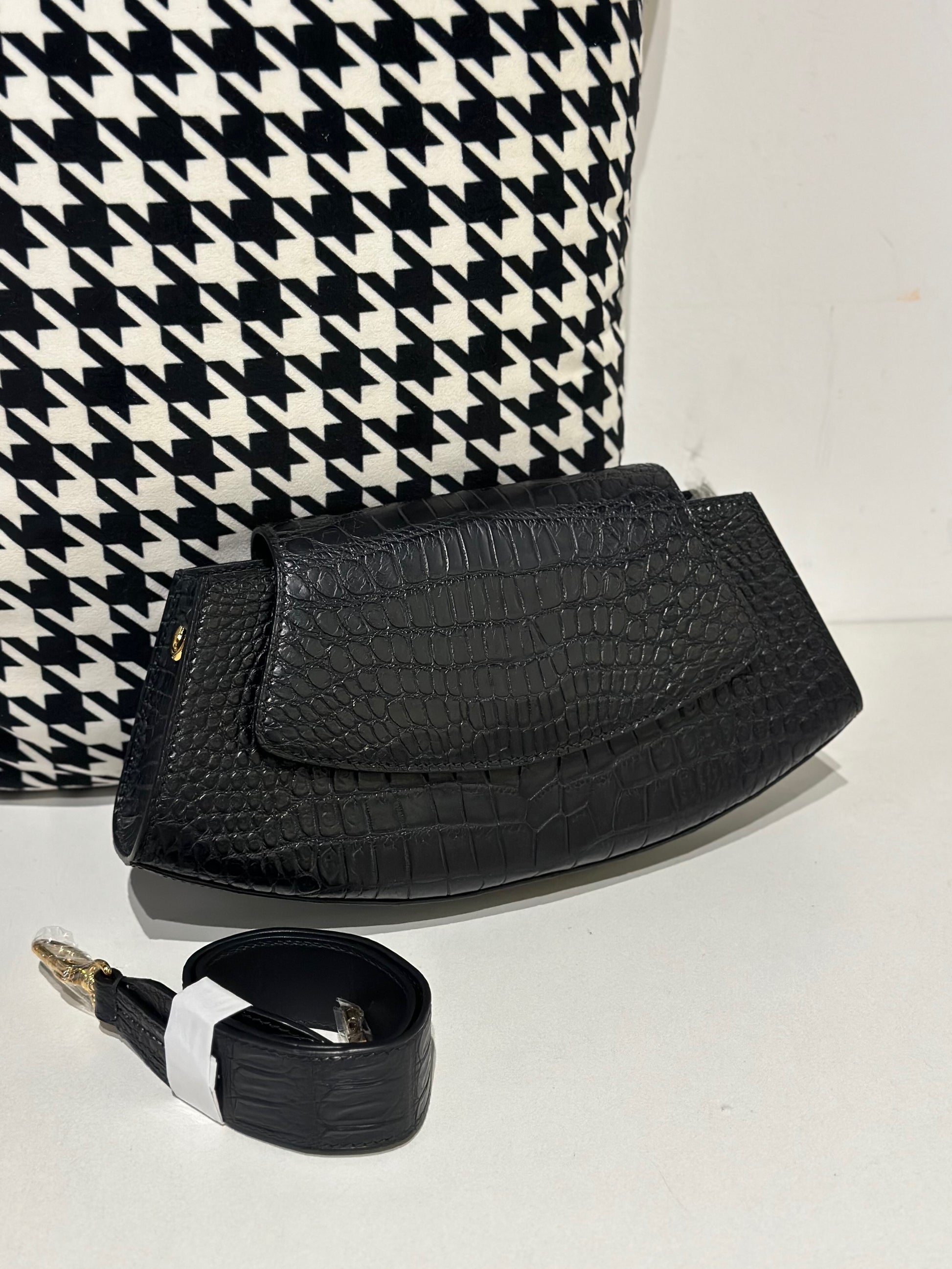 Crocodile Leather Shoulder Messenger Bags