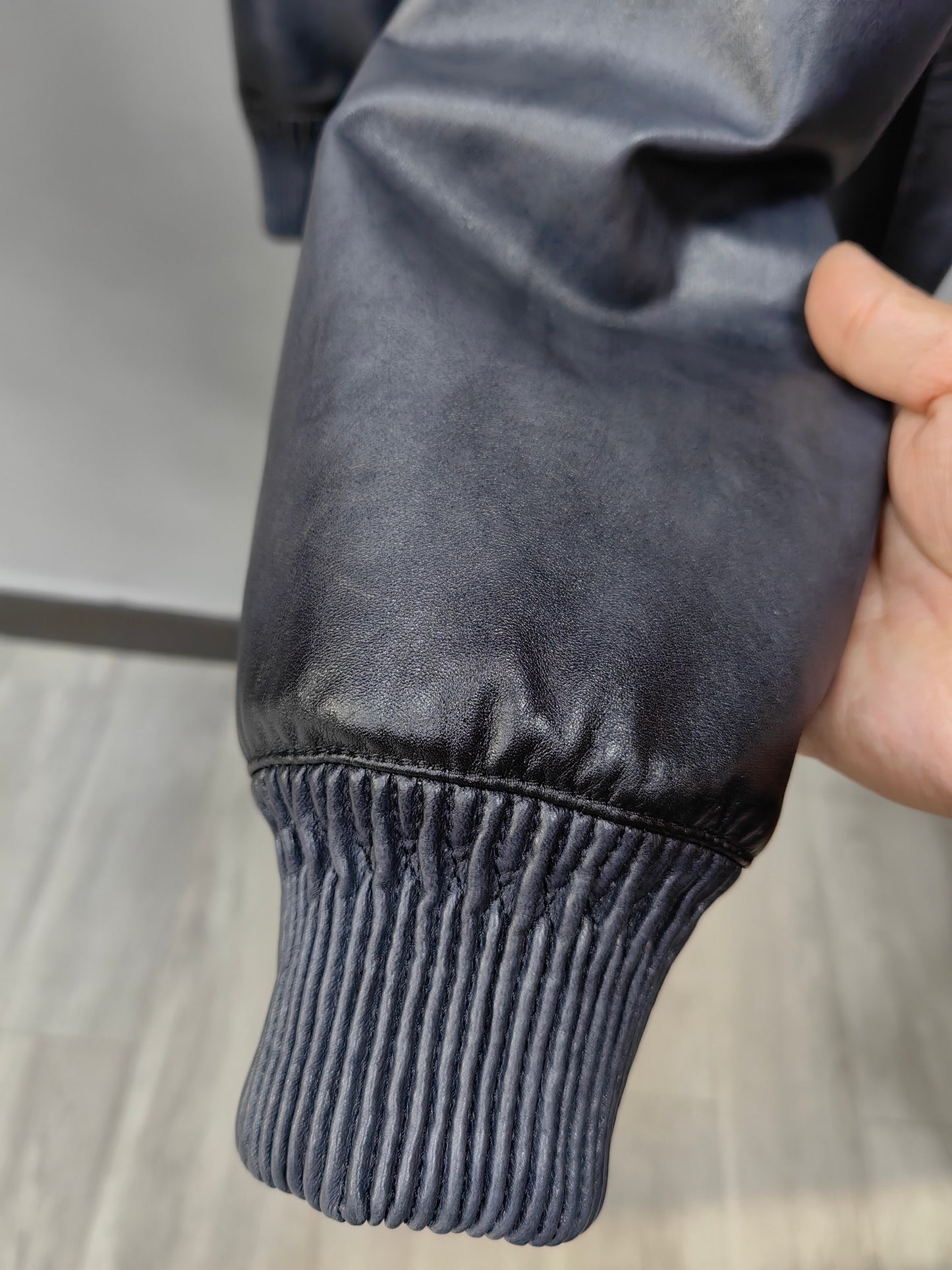 Mens Jackets , Leather Jacket, Vintage Grey Leather Jackets