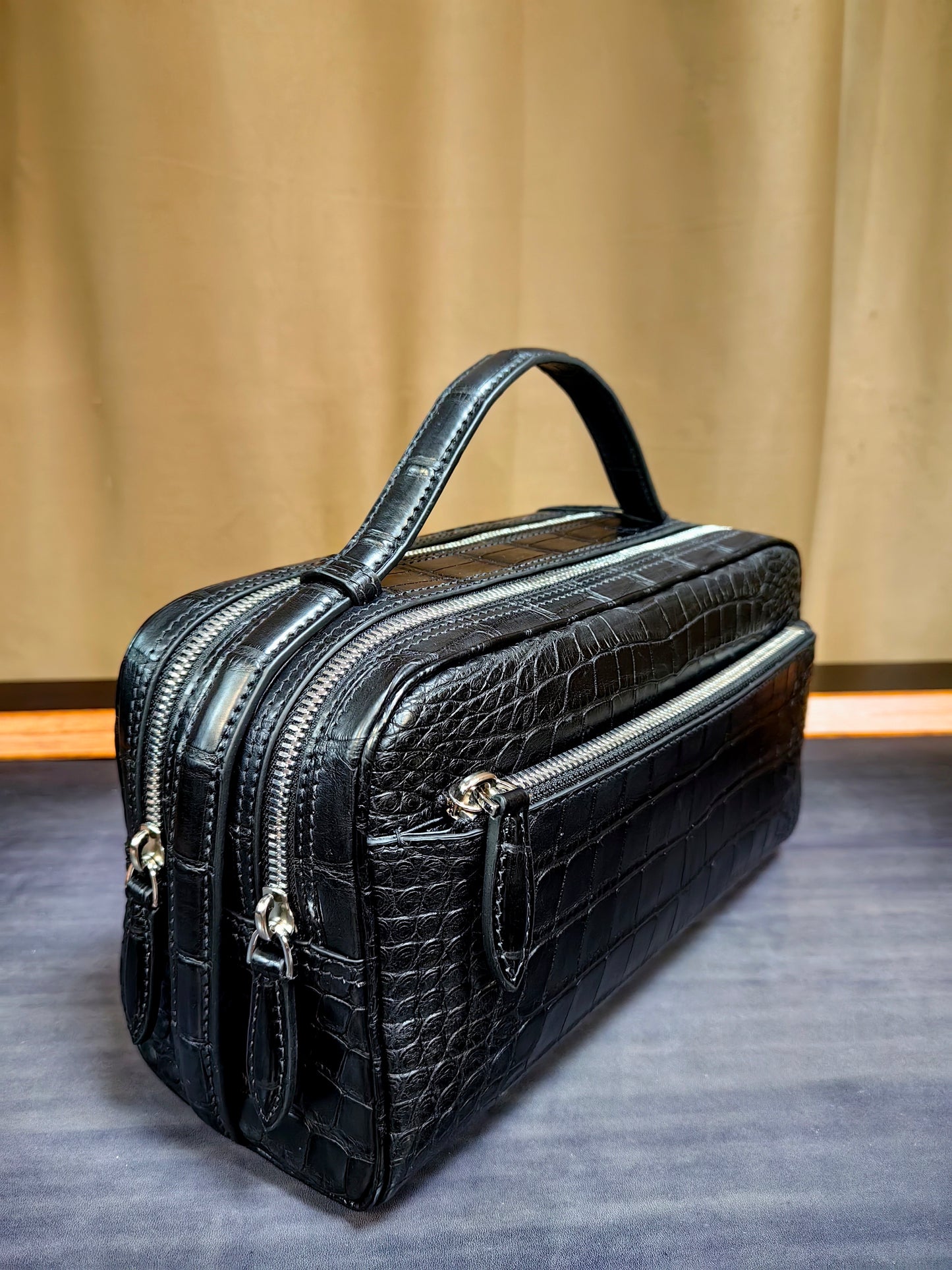 Genuine Crocodile Leather Classic Clutch Bag