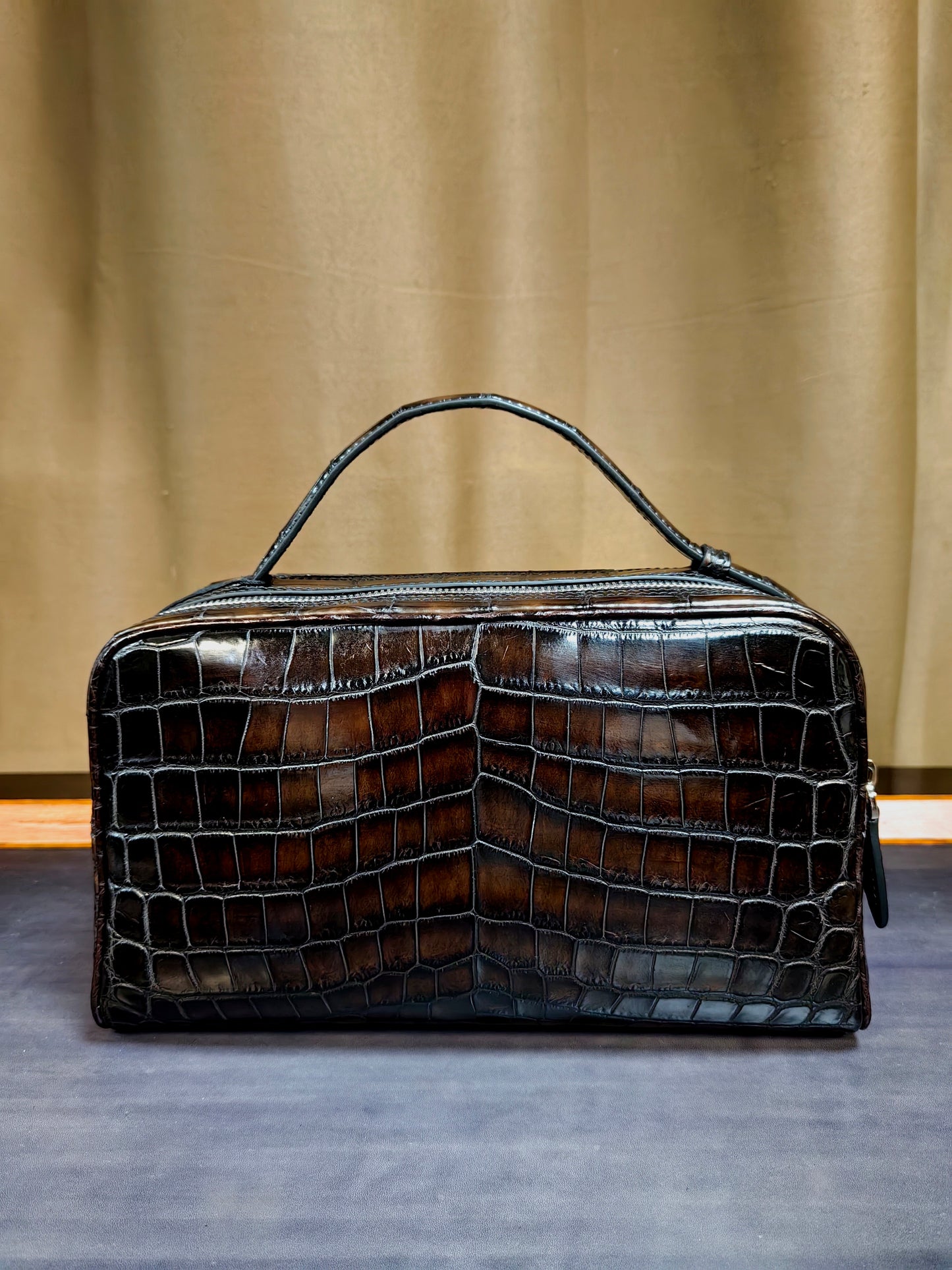 Genuine Crocodile Leather Classic Clutch Bag