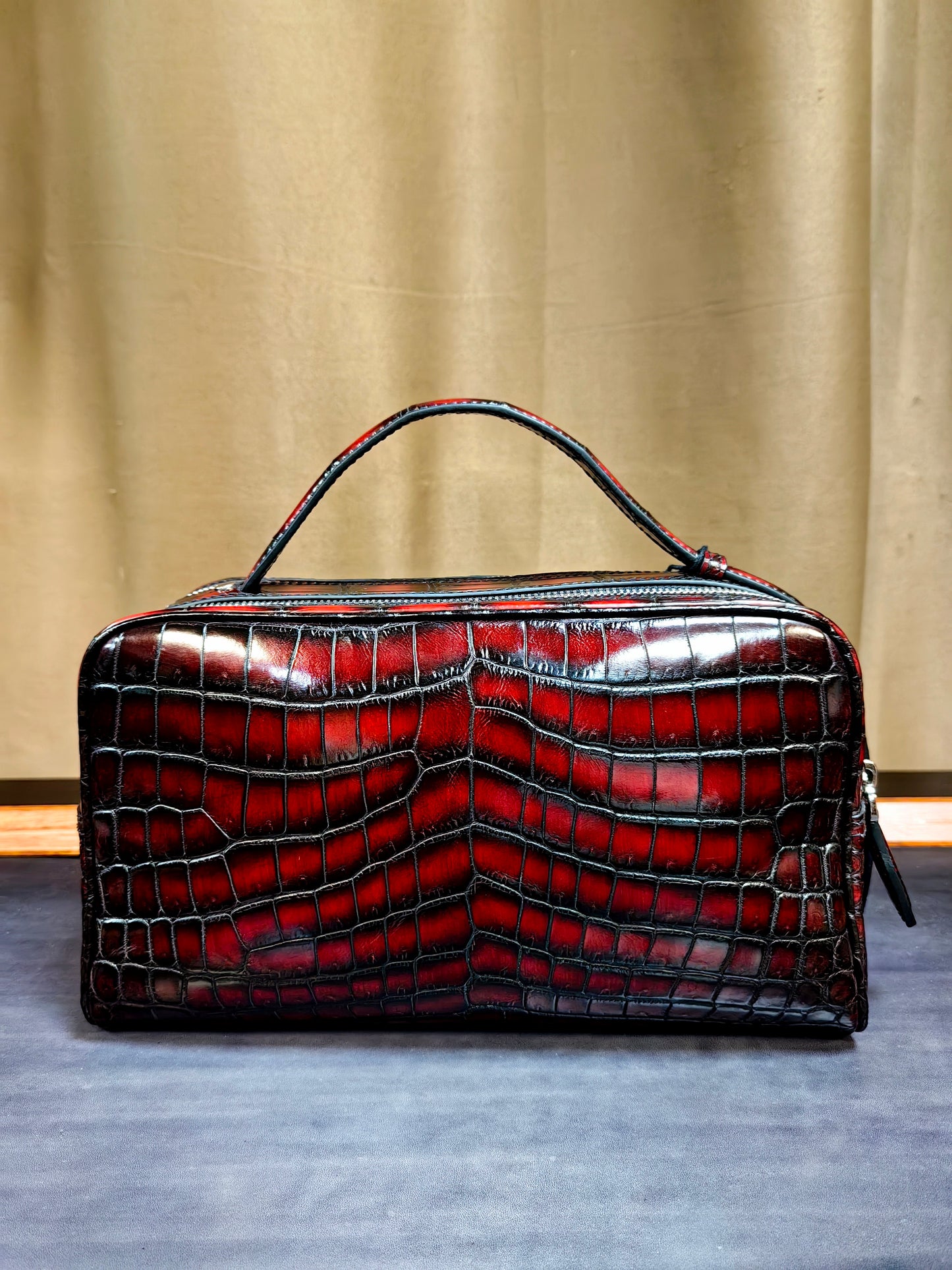 Genuine Crocodile Leather Classic Clutch Bag