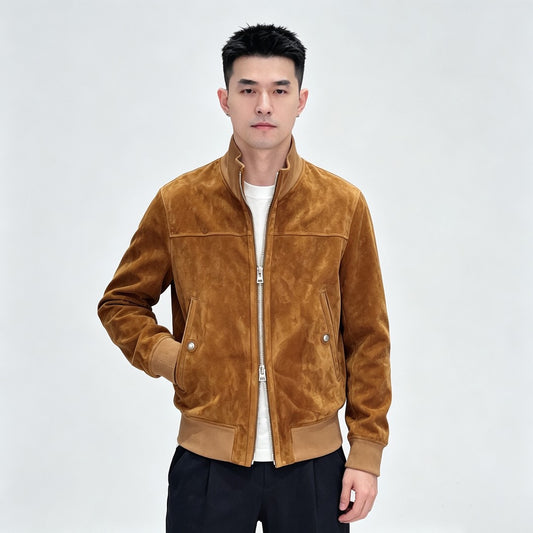 Preorder Chỉ . Áo Khoác Da Nam