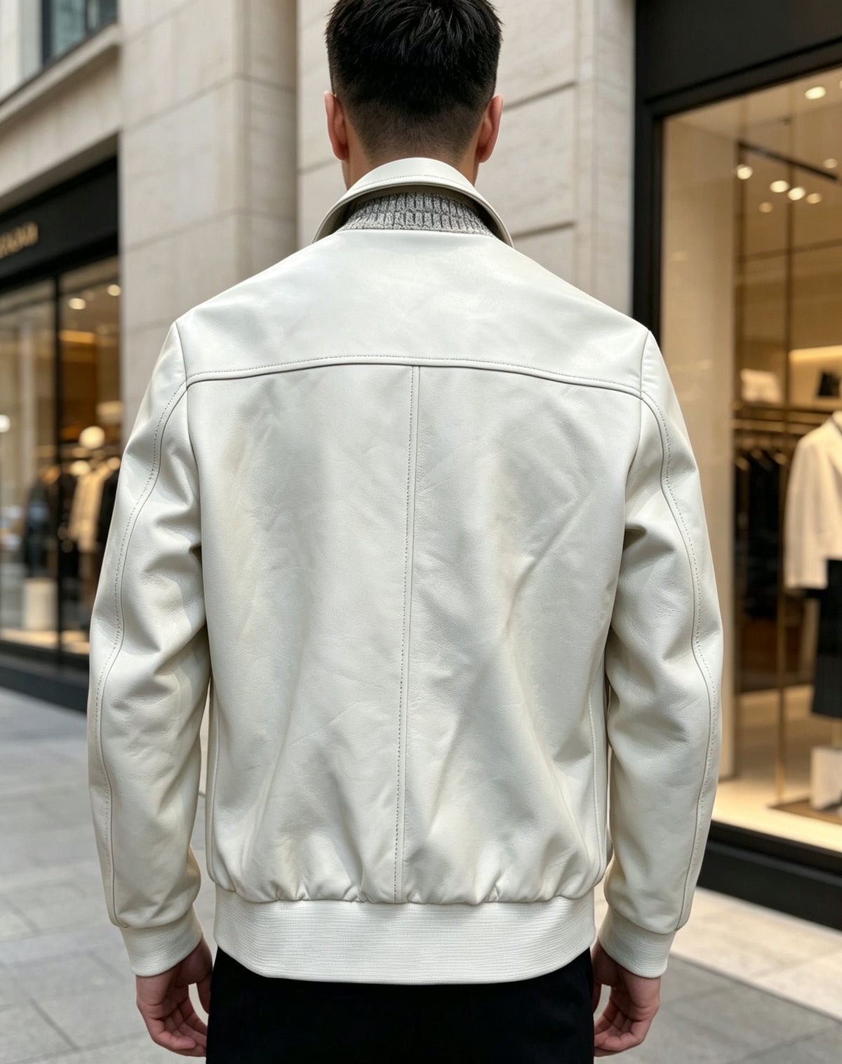 Himalayan Crocodile & Cashmere Jacket